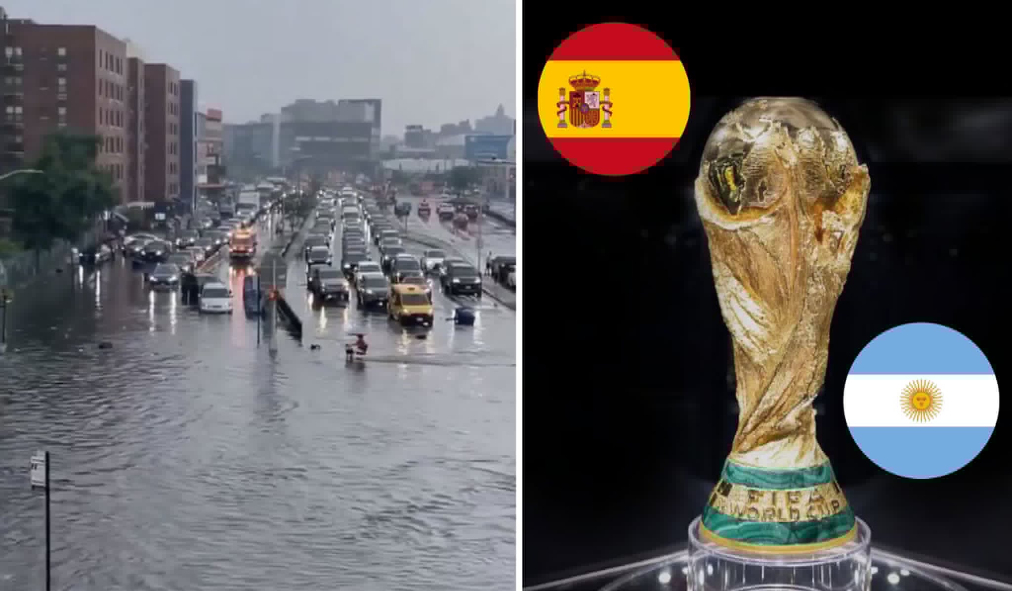 Inundații la New York înaintea finalei Mondialului: alertă maximă