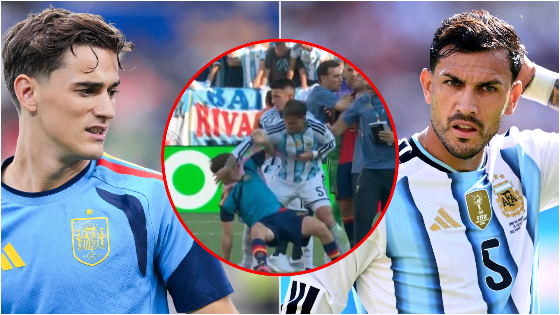 Scandal pe gazon după finala Mondialului: Paredes l-a lovit pe Gavi