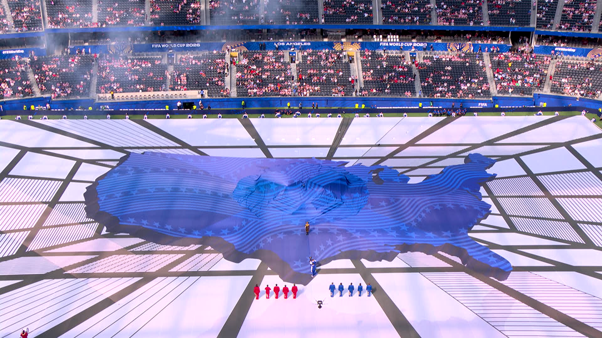 Show la Los Angeles: ceremonie impresionantă înainte de SUA–Paraguay