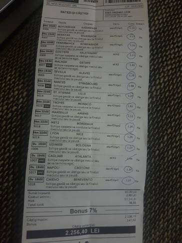 bilet pierdut la mozzart bet