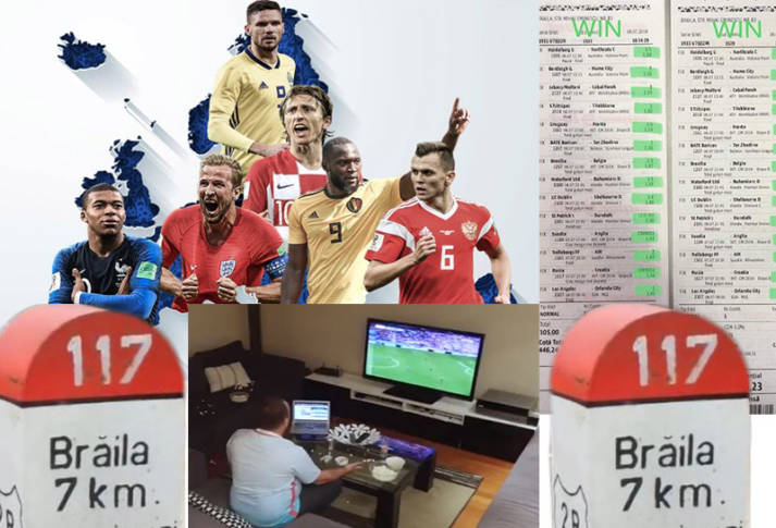 Un brăilean a devenit instant bogat după sferturile CM 2018. Profit de 28.000 euro cu două bilete!