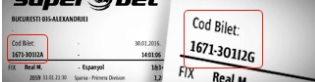 cod bilet superbet