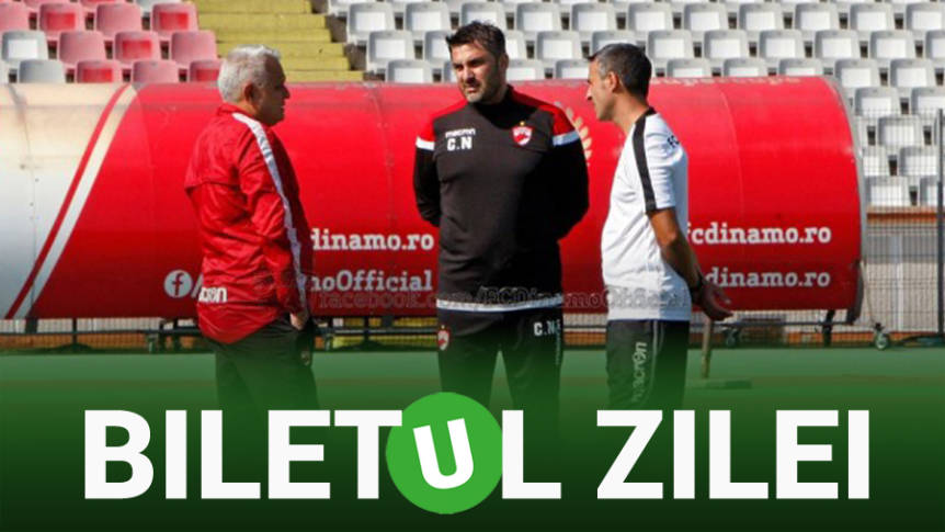 Biletul Zilei Unibet 28.09.2018. Dinamo şi Petrolul şi-o cotă de 1.79