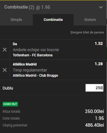Biletul Zilei Unibet 03.10.2018. Ponturile care ne aduc profit