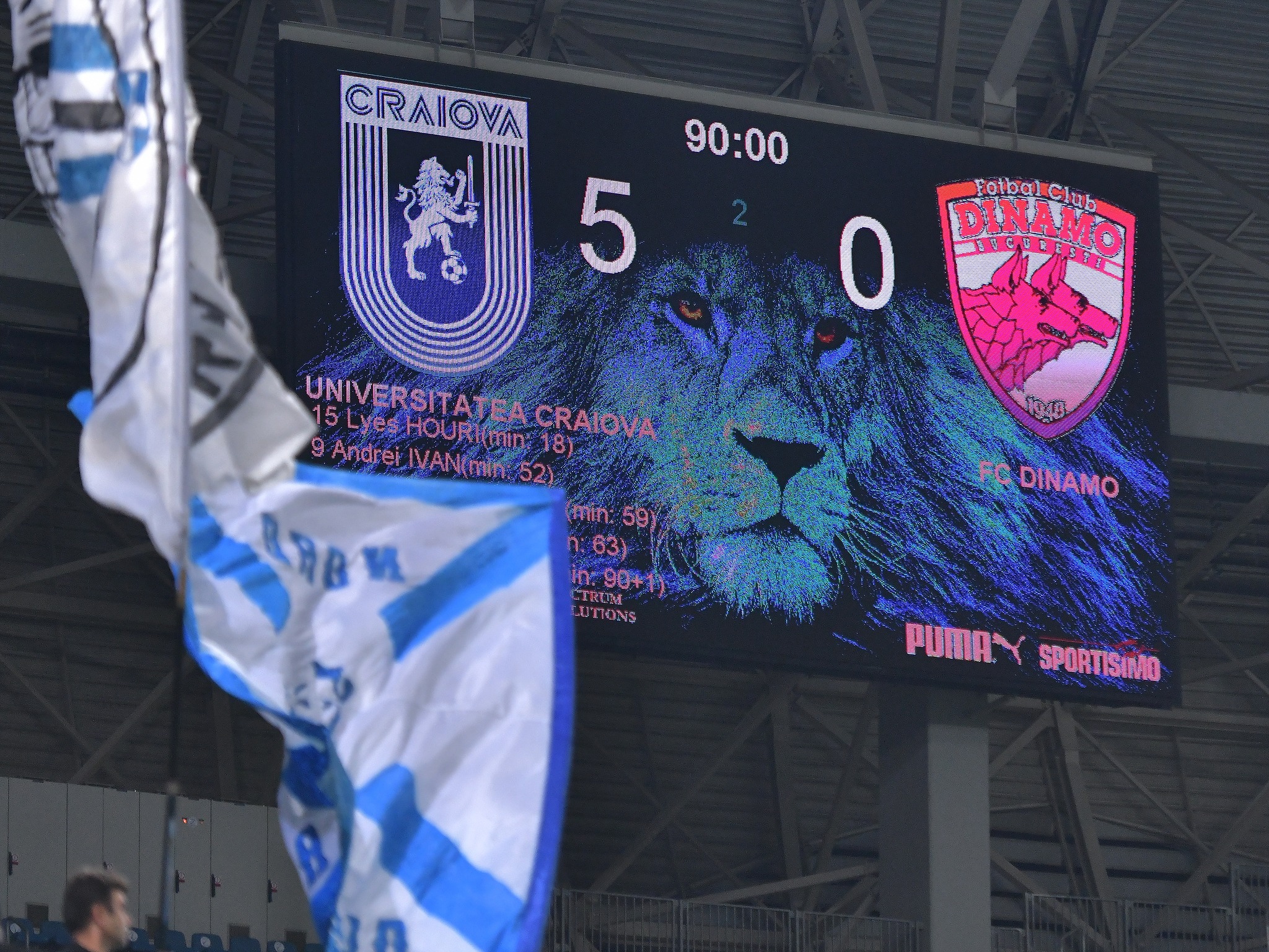 Ponturi Pariuri Dinamo - Universitatea Craiova: echipe probabile, suspendați, accidentați